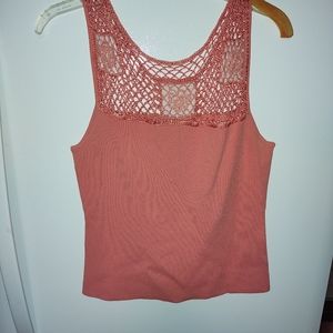 Joseph A. L Coral Silk Blouse